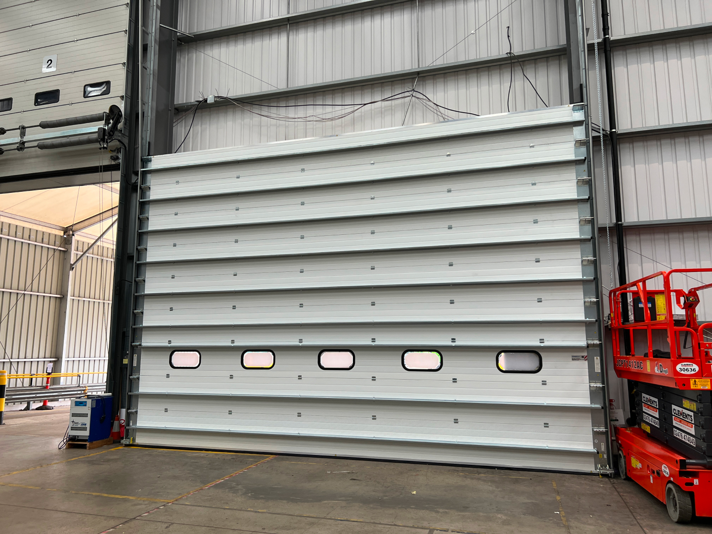 Case study: Installing an industrial door in Birmingham